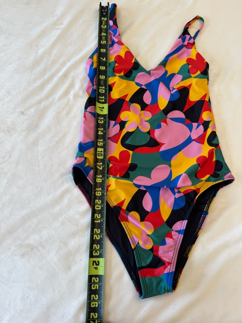 Beach Riot Bright Multicolor Floral One-Piece Swimsuit - see measurements - Picture 9 of 9